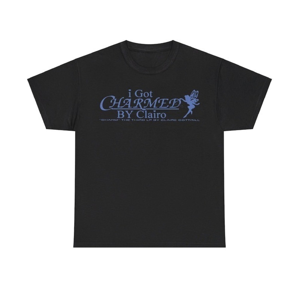 Clairo I Got Charmed By Clairo Charm Black T-Shirt Tee